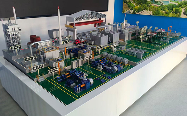 酒钢集团东铝厂-铝材生产线玛曲机械模型 酒钢集团东铝厂-铝材生产线玛曲机械模型